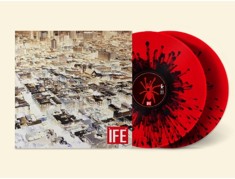 Ìfé 00000000 2Lp Vinil Vermelho Salpicado de Preto Edição Limitada