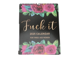 Calendário Parede 2025 Floral Decoração Presente Worten