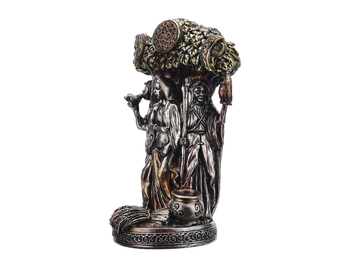 Ornamento Resina Deusa Danu Celta Trina