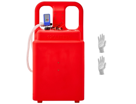 Depósito De Combustível Succebuy De 121,13 L Com Bomba De Transferência Elétrica De 2,5 Gpm