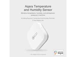Sensor Temperatura Umidade Aqara Wifi Zigbee App