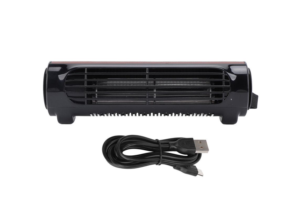 Ventilador de viagem USB de 3 velocidades para assento e cabeça, silencioso, castanho LAXISCREED
