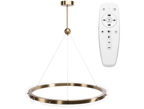 Luminária De Teto Pendente Toollight Led App1549 Cp Brush Gold