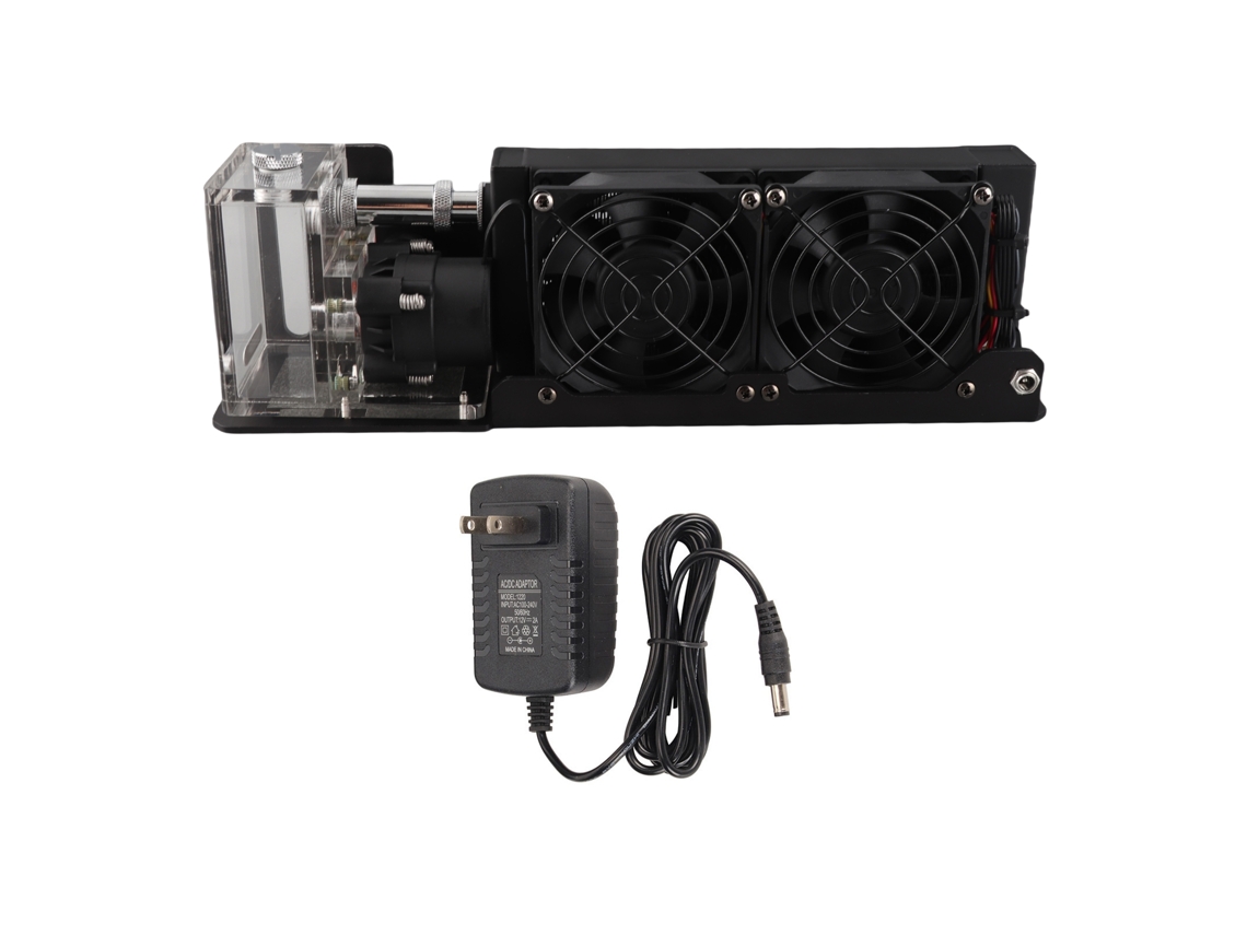 Sistema De Resfriamento Por Água Slmz Z T Com 2 Ventiladores De 2000rpm 200ml Interface G1/4