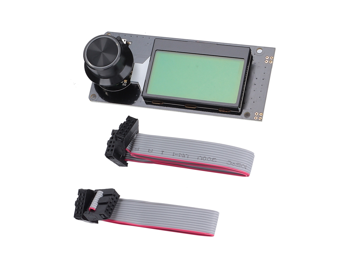 Módulo De Tela Lcd 12864 Com Slot Para Cartão De Memória Para Impressora 3d Marlin Diy