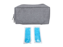 Estojo de Viagem para Insulina Isolado com Pacotes de Gelo Bolsa Portátil Multiuso para Suprimentos Diabéticos