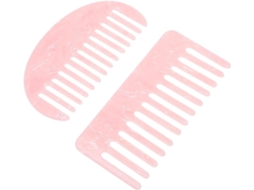 Presilhas laterais de acetato para cabelo, ideais para cabelos longos e finos, conjunto com 2 peças.