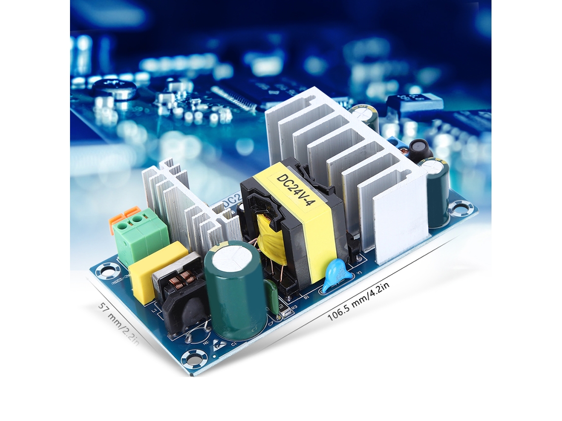 Regulador De Tensão Da Placa De Energia Switch: Ac220v Para Dc24v, 100w, 4a A 6a - Acessório Elétrico