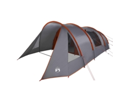 Conjunto 1 Barraca De Túnel De Verão Vidaxl Cinzento Tafetá (805 X 405 X 211 Cm)