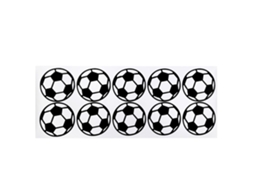 Adesivo de Parede de Futebol Diy Decorativo para Quarto Sala de Estar Casa PVC Removível | S/MARCA