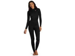 Terno de Neoprene Manga Longa com Zíper no Peito Foil 3/2 Mm Preto Sbillabong