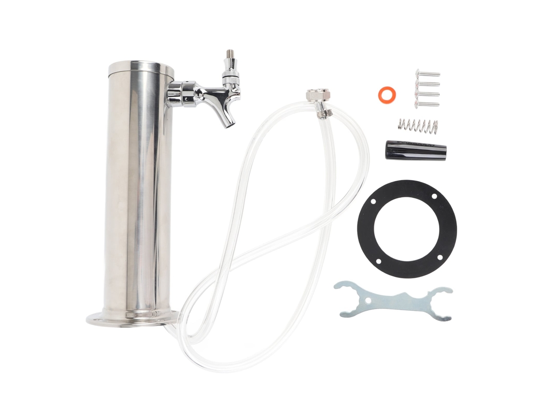 Torre de Cerveja LAXISCREED Aço Inox 3 Polegadas