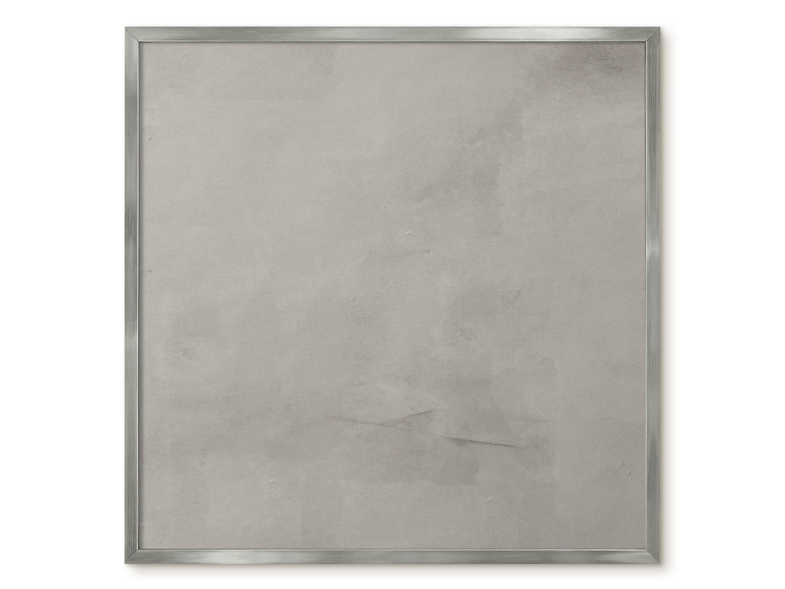 Quadro magnético de parede com estrutura de madeira para quarto Espelharte (50x50 cm)