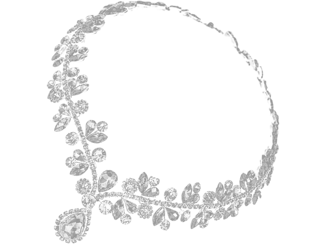 Tiara De Cabelo Feminina Elegante Para Noivas, Acessório De Casamento.