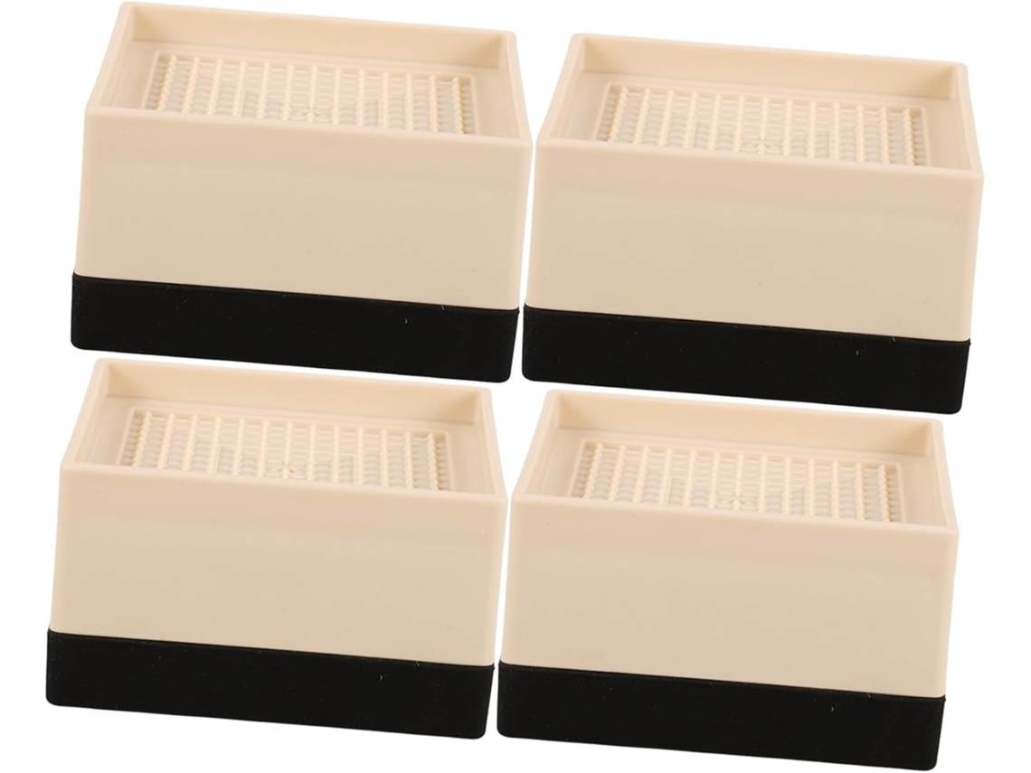 Nuobesty Conjunto De 4-protetores Resina Para Pés Móveis E Cadeiras, Antiderrapantes, Para Proteção Do Piso