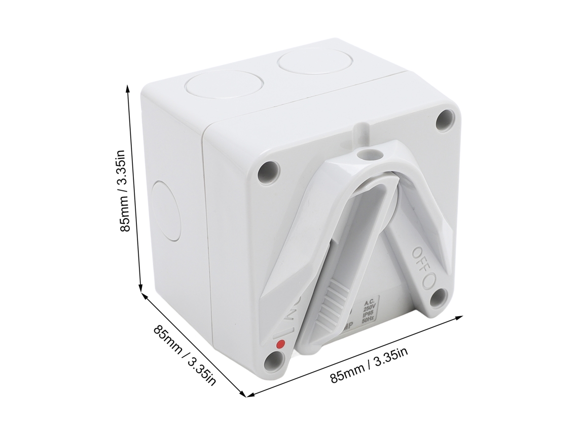 Laxiscreed Interruptor De Isolamento À Prova D'água Para Motores, Seguro E Durável