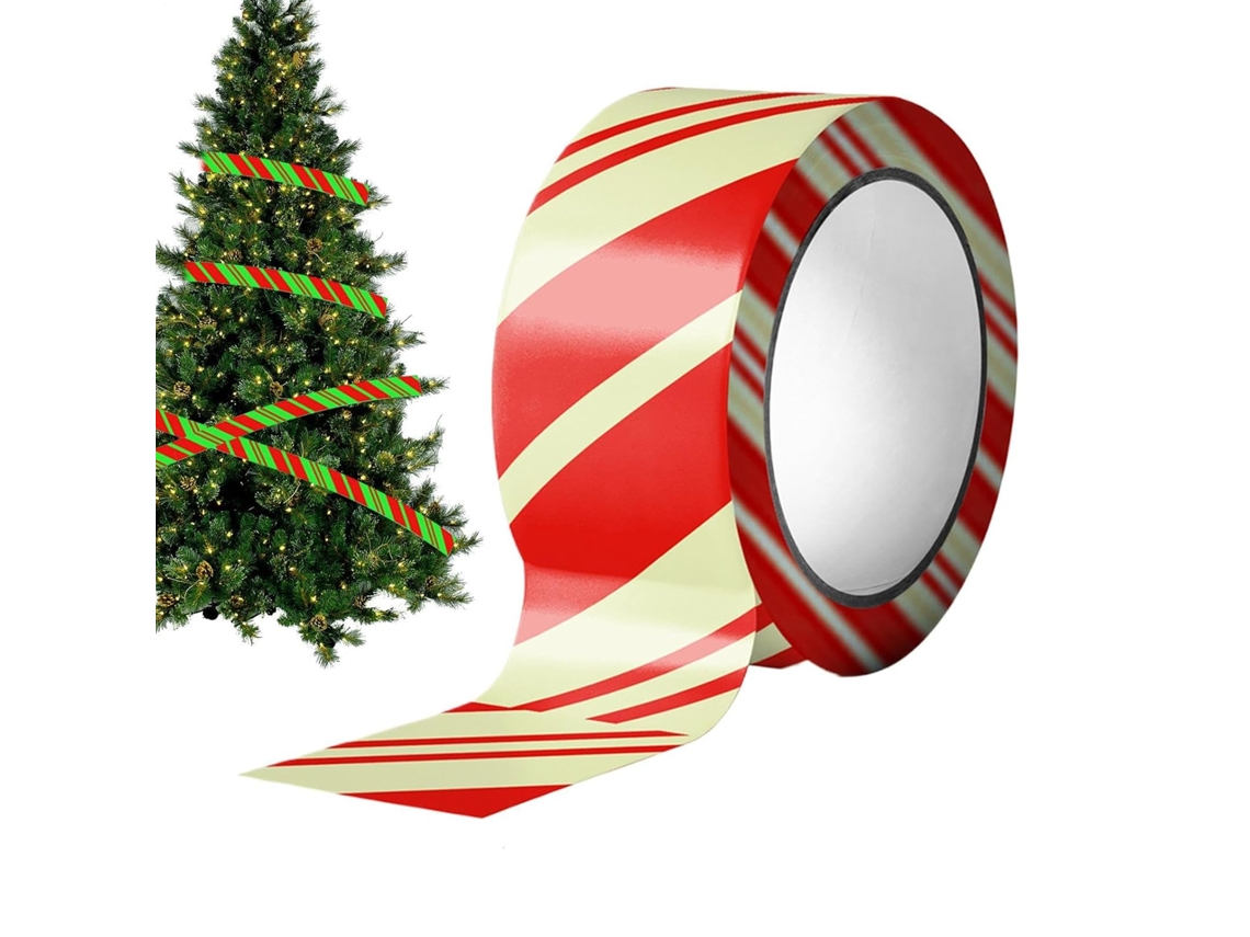 Fita De Natal De 5 Metros Com Sinalização Luminosa, Decoração Festiva.