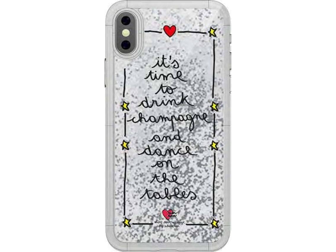 Capa iPhone XR SILVIA TOSI Champagne Multicor