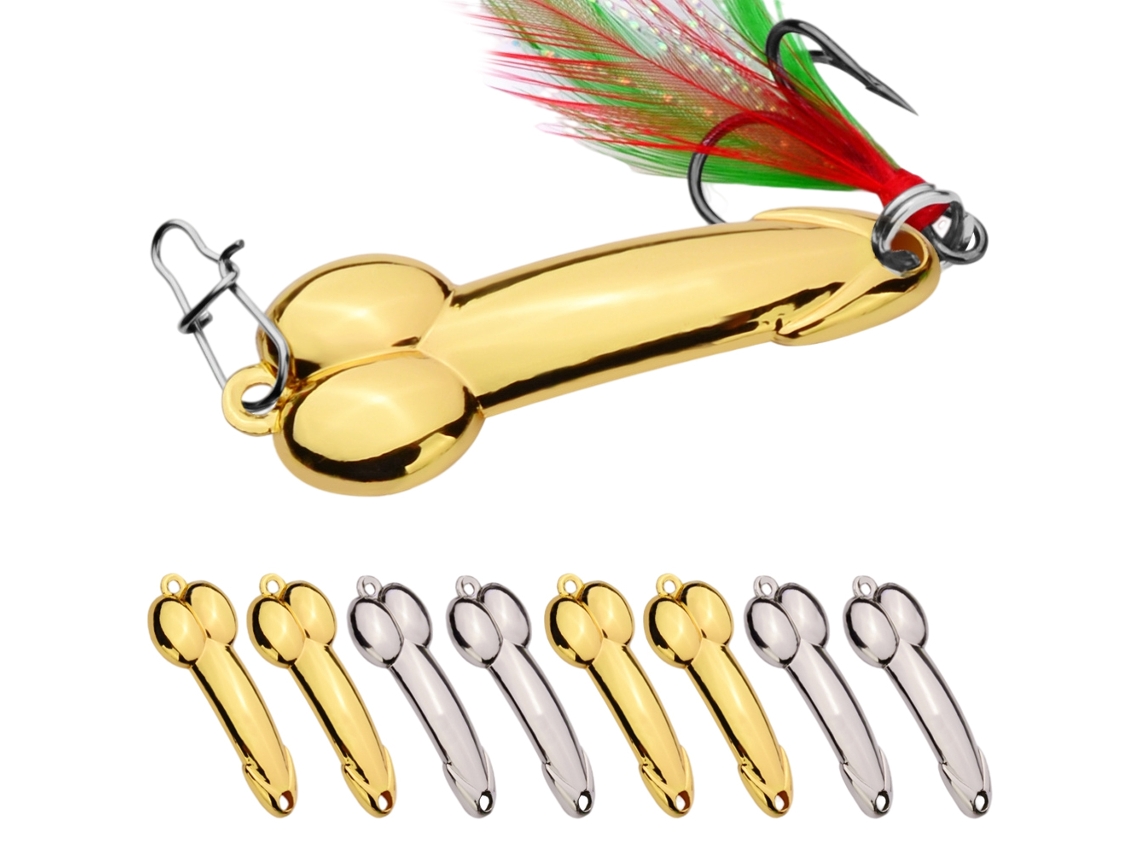 Metal Hook Lures (attract Fish, Improve Hooking Rate) yue Xing Hui8-piece Set 15g/20g/28g/35g Feather Scale Spinner Baits
