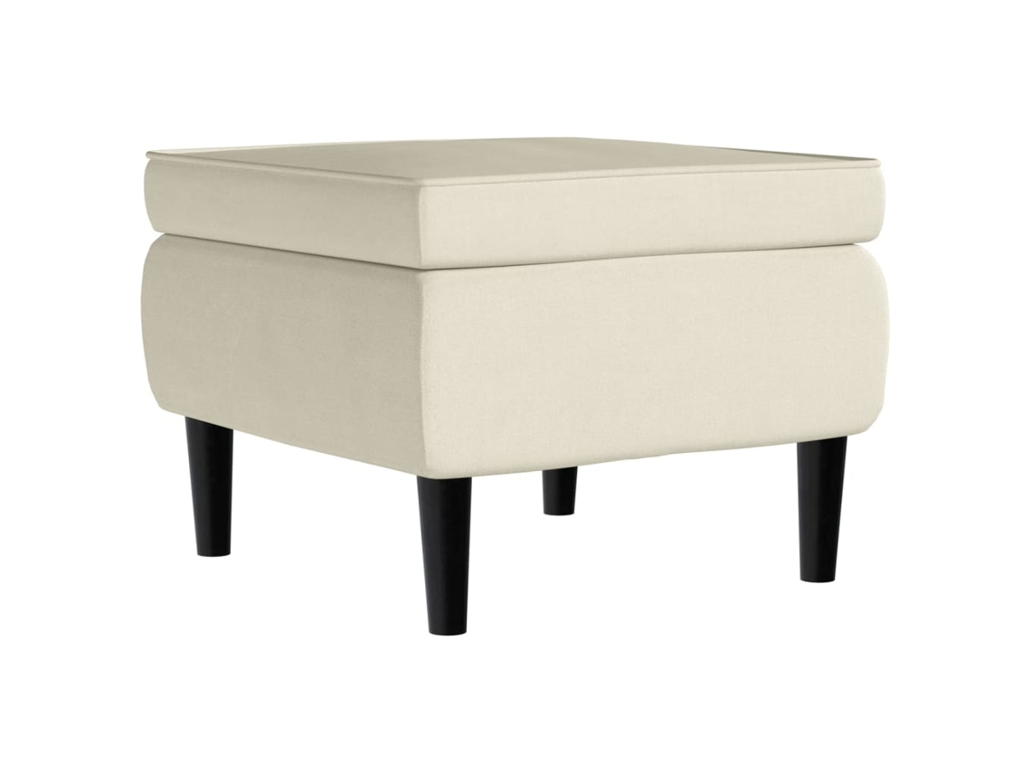 Stool, Stools Vidaxl Creme Veludo (n/a)