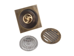 Ralo De Piso Para Ralo De Chuveiro, Grade Quadrada, Acessórios Para Banheiro E Vaso Sanitário Aquaforge