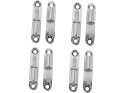 Conjunto De 4 Dobradiças Para Portas Móveis, Em Liga Zinco,