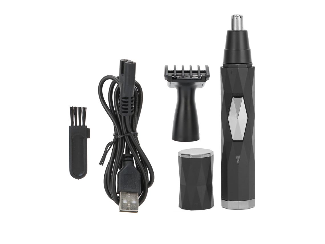 Recortador De Pelo Nasal Eléctrico Usb Recarregável Profissional