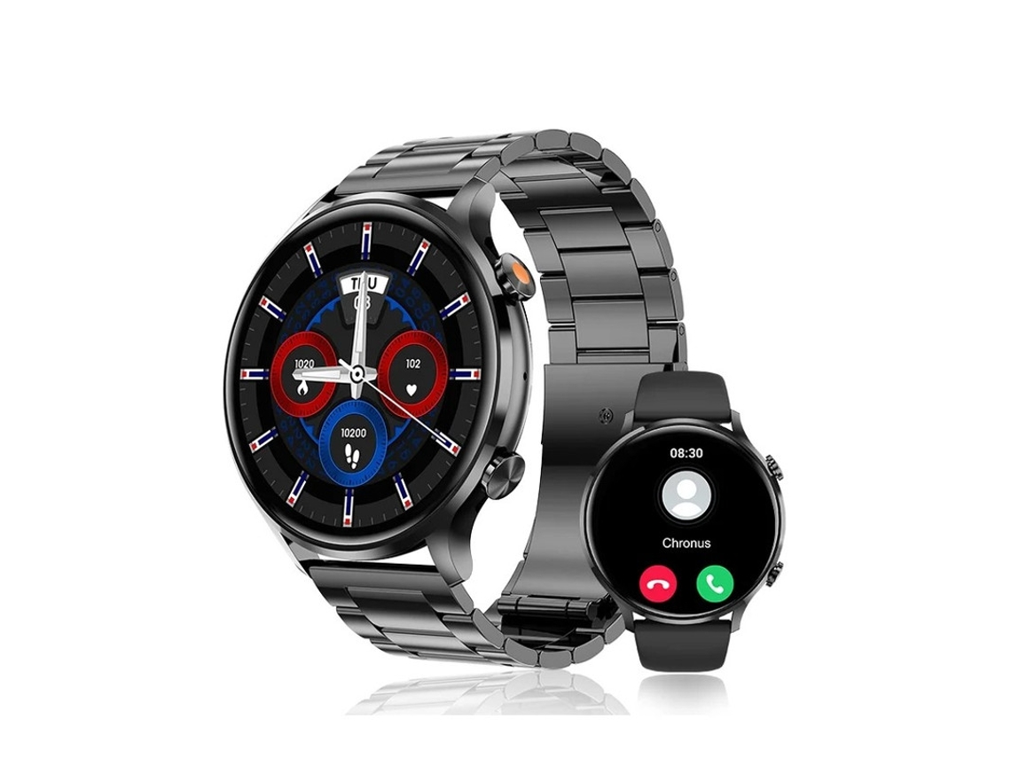 Smartwatch Qs40 1.39 Polegadas Bluetooth Call Fitness Tracker Masculino Preto Yizhood