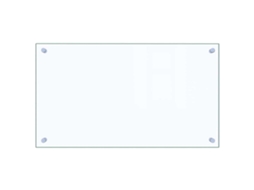 Kitchen Backsplash, Kitchen Backsplashes Vidaxl Transparente Vidro (70 X 40 X 0.6 Cm)