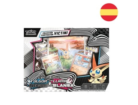 Conjunto De Cartas Colecionáveis Victini Blister De Pokémon Black Fulgor E White Flame Pokemon Juego De Cartas