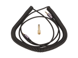 Cabo De Som 3.5mm Com Mola Retrátil 9.8ft Plug And Play Com Adaptador Xlr Para Fones De Ouvido Mp4
