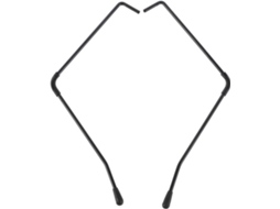 Conjunto de 2 acessórios Secfou para prateleira: prendedores de partitura, alfinetes para notas e prendedores para páginas de partitura.