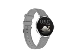 Smartwatches Yizhood T8 Ultra 1.19'' Amoled Com Design Ultrafino E 3 Pulseiras – Prata