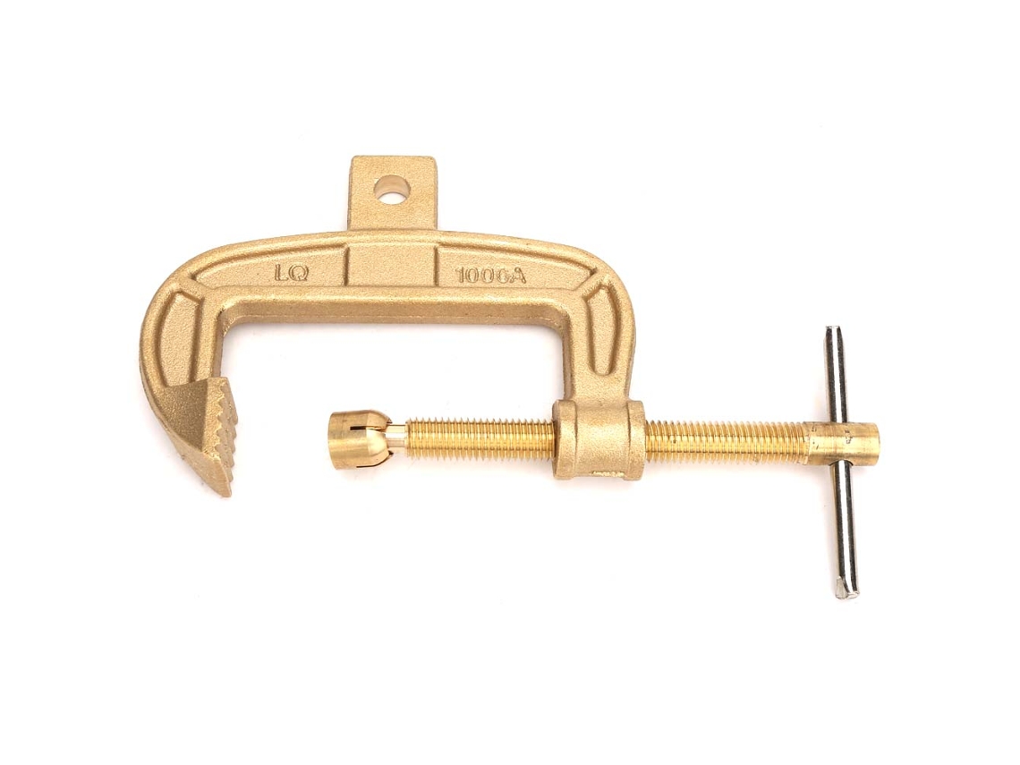 Laxiscreed Grampos De Aterramento Em Latão G Para Soldadura 500a E 1000a