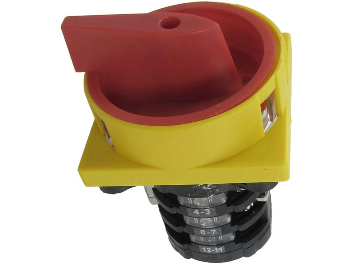 Interruptor de came CHABERLU, 3 vias, 380V, 20A, 4kW