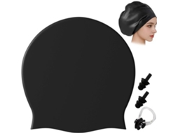 Escolha - Badmuts Adultos - Aquaprotetor Siliconizado - Unissex - Grandes Badmuts Com Orelhas - Protege O Cabelo Longo - Ideal Para Nadar