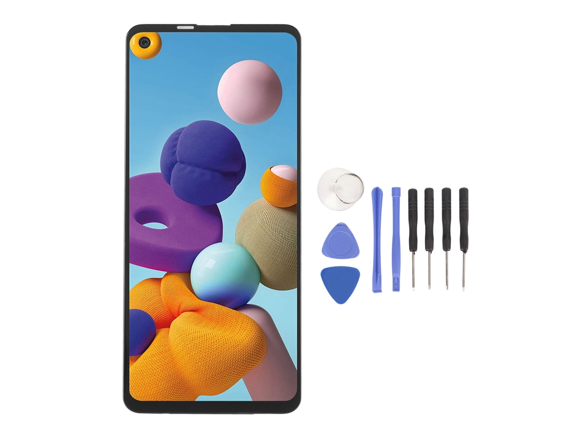 Aetheria tela Lcd de Substituição 6.5 Polegadas com Ferramentas para Samsung Galaxy A21s