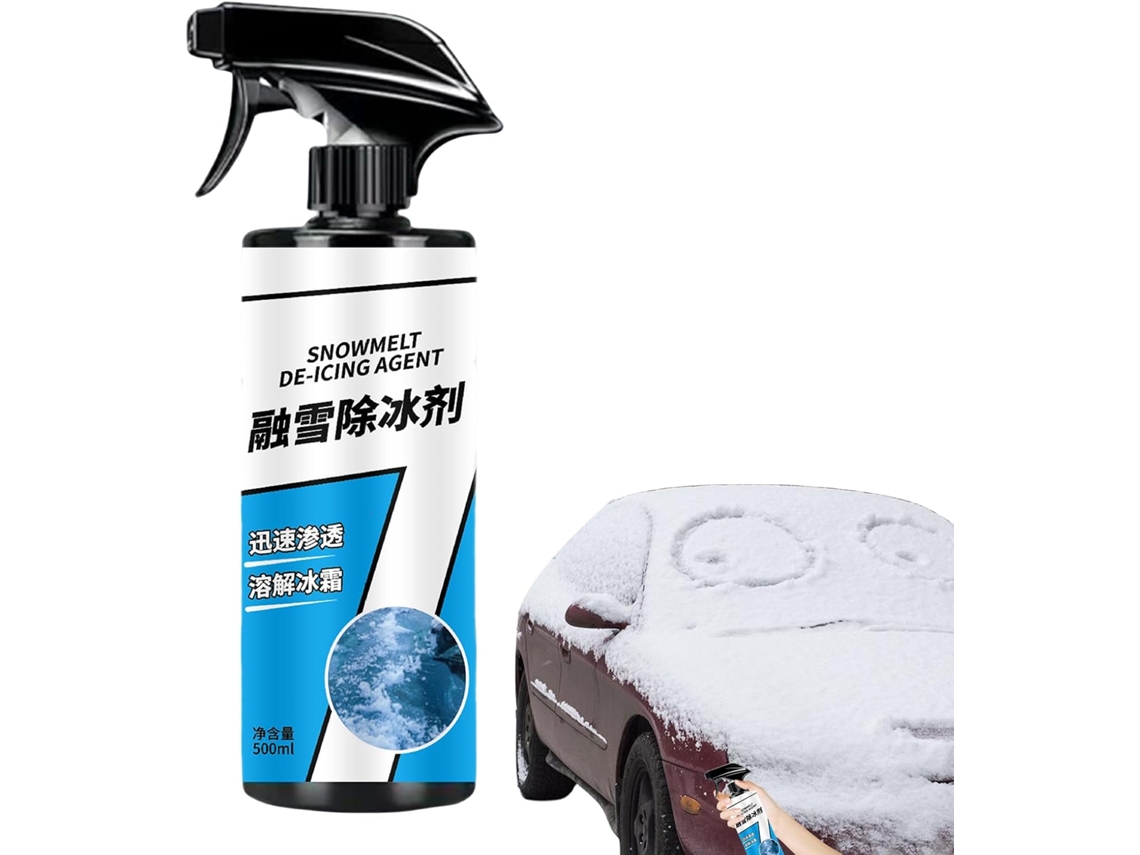 Spray Descongelante Para Para-brisas, 500ml, Solução De Degelo