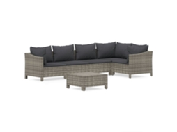 Garden Lounge Set, Garden Lounge Sets Vidaxl Cinzeto Rattan / Vime (n/a)