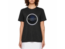 Rockinstone Stargate Sg1 Heather Black Adult T-shirt Size:xl