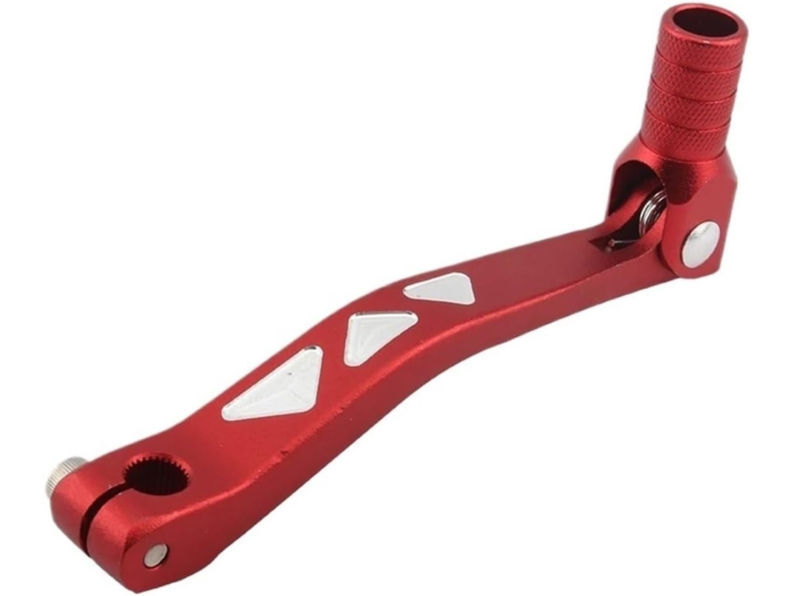 Alavanca de Câmbio Dobrável para Motocross Compatível com Motocicletas Off Motos Fabricada Eixo Pivotante