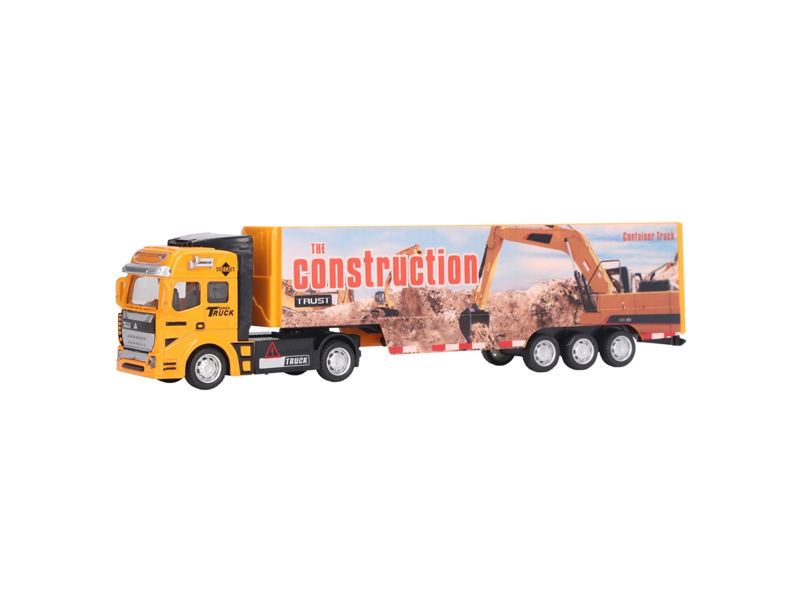 Primerox brinquedo Carrinho Transporte Simulação Alloy Plástico Pull Back Presente para Crianças