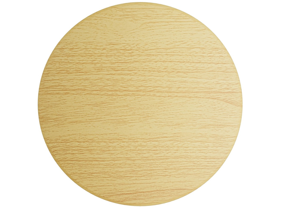 Mac Wall Xl Wood Luminária De Parede Led 20w Com Interruptor Cct 2700k/3200k/4000k Em Alumínio, Luminária De Parede 360 Graus Beneito Faure