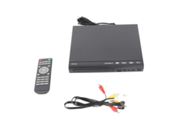 Reprodutor De Dvd Doméstico Equipamento De Áudio E Vídeo Usb Interface Preto 100‑240v