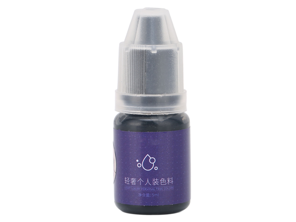 Pigmento De Tatuagem De Sobrancelha Profissional Microblading Tinta Preta 5ml