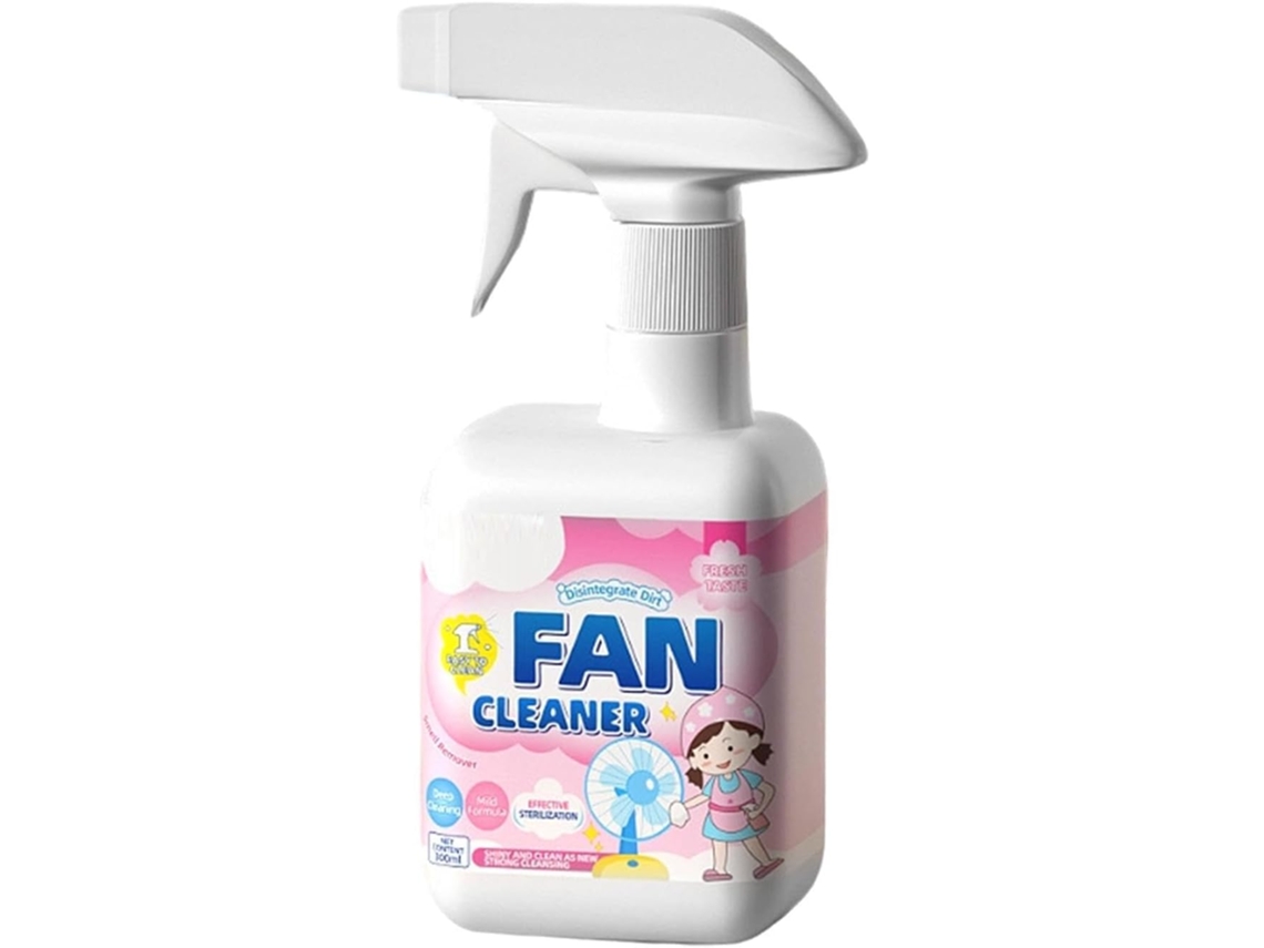 Spray De Limpeza Ação Rápida Para Ventiladores Teto Sem
