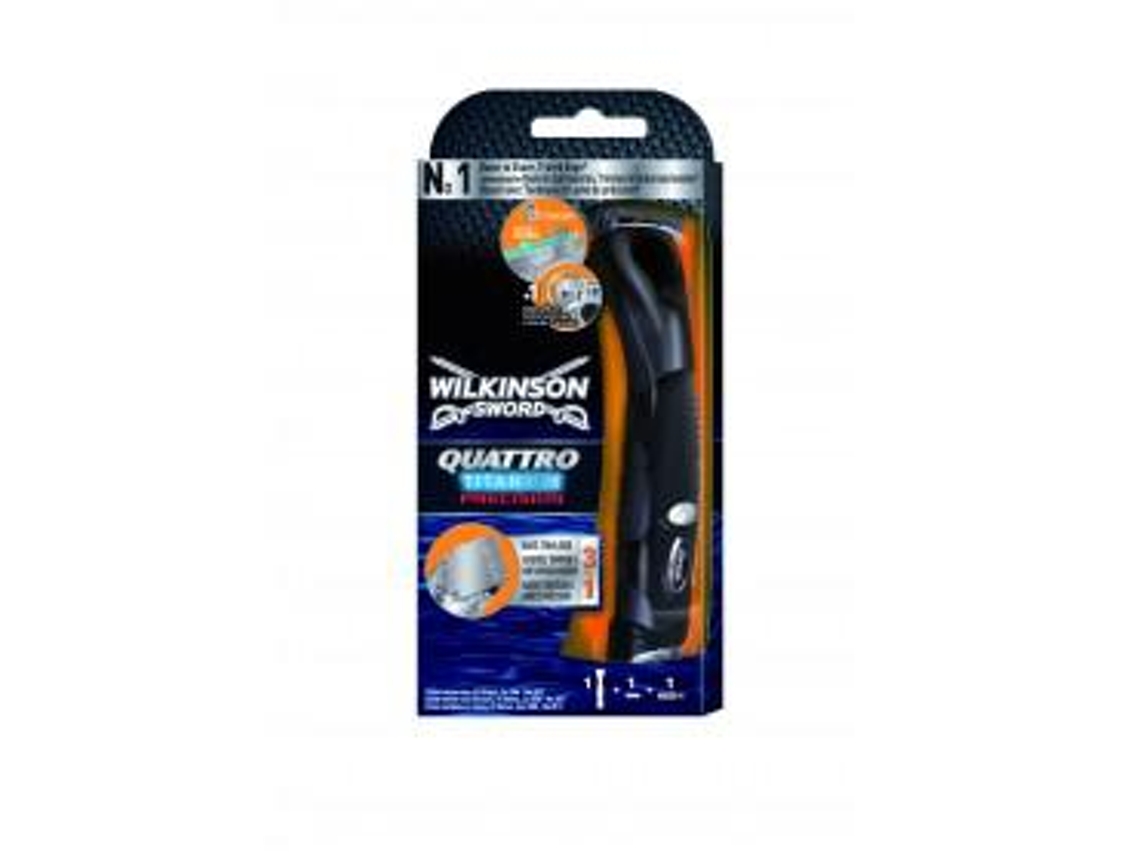 Wilkinson Barbeador precisão Quattro Titanium 1