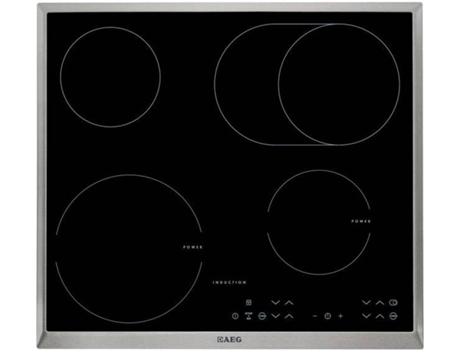 Placa de Indução AEG HK634150XB (Elétrica - 57.6 cm - Inox)