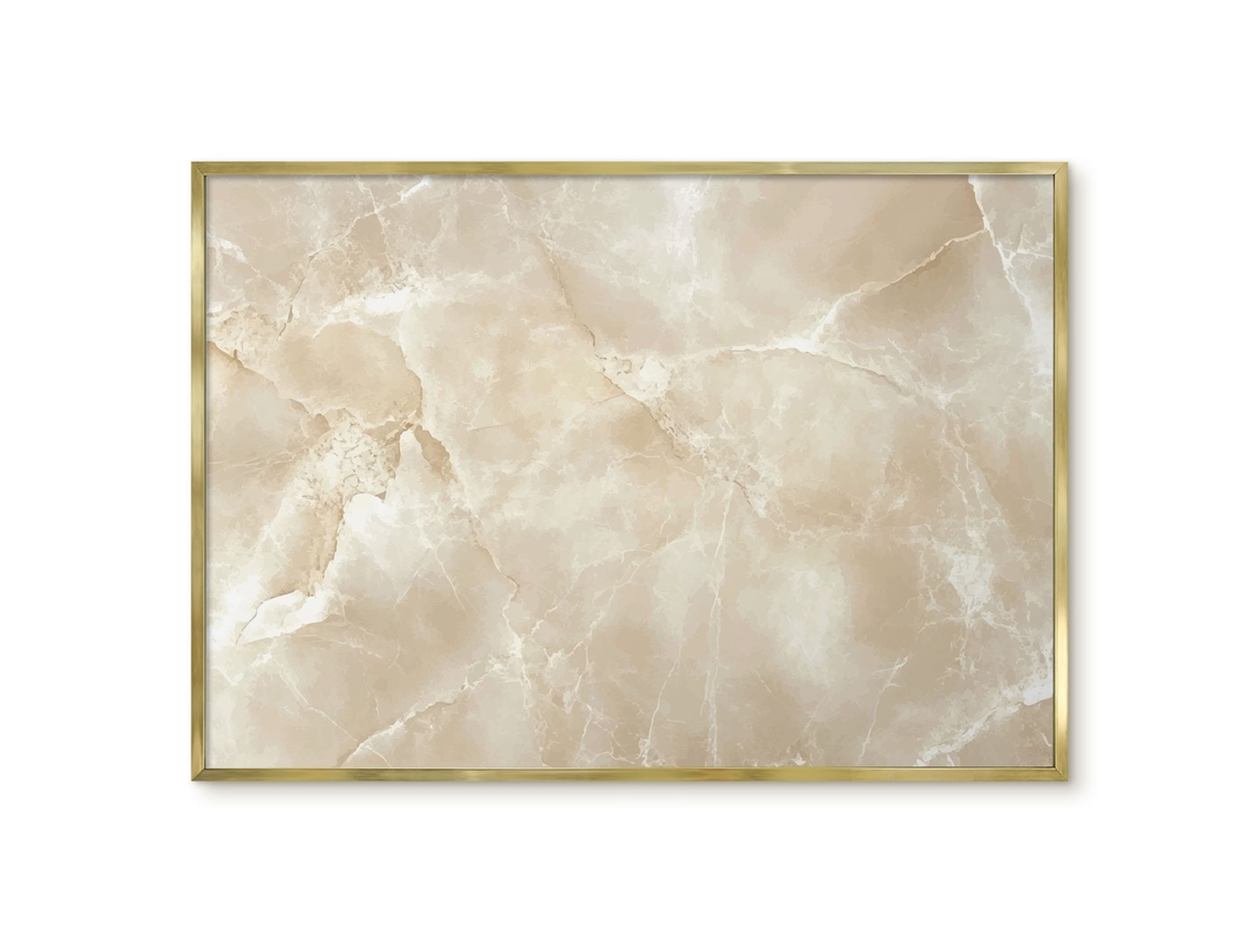 Magnetic Board Abstract Marble For The Living Room Espelharte (100x70 Cm)