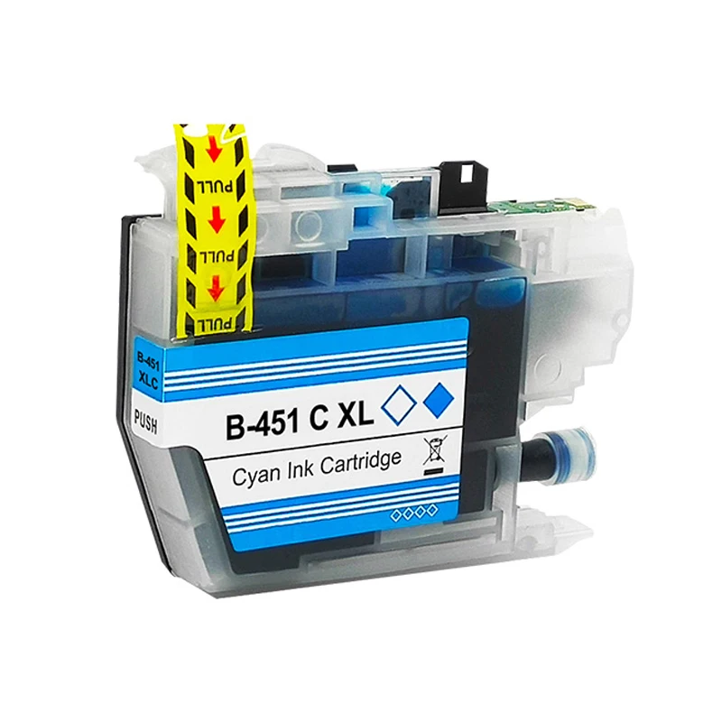 Lc451xl C 1pclc451xl Lc451 XL 451xl High Capacity Compatible Inkjet Ink Cartridge For Brother Dcp j1050dw J1140dw J1010dw Printer MDUG